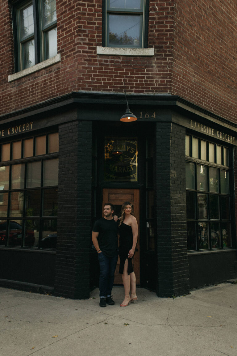 A Downtown Winnipeg "Date Night" Engagement
